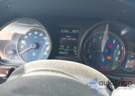 2008 Maserati Granturismo из США, поврежденный, VIN ZAMGJ45A880040628